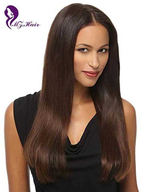 dark brown wig long|real human hair brown wigs.